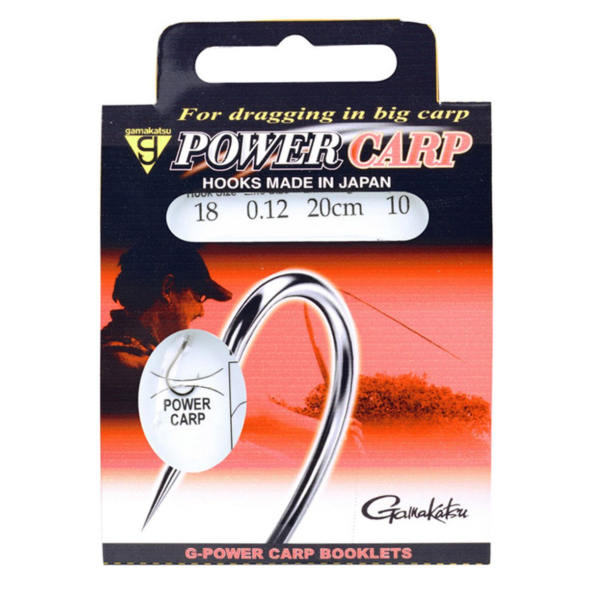 Gamakatsu Hakenboekje Power Carp 20 cm