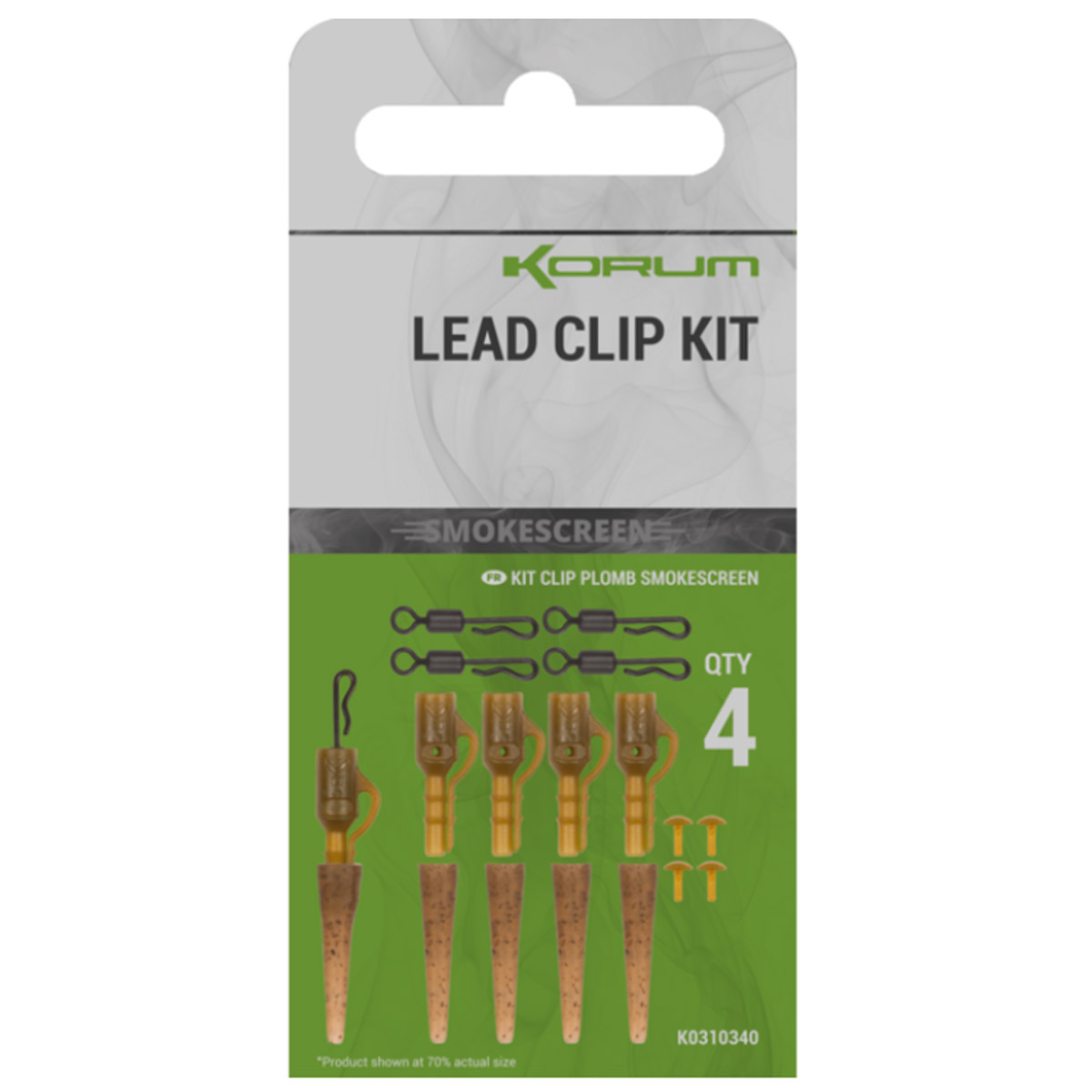 Korum Smokescreen Lead Clip Kit