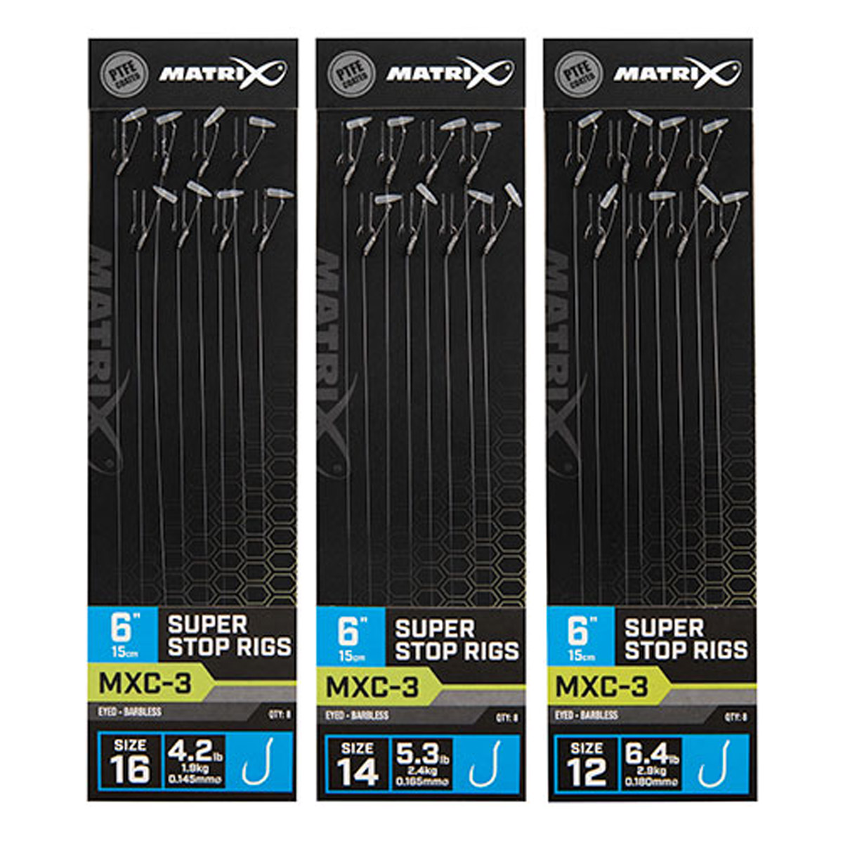 Matrix MXC-3 6" Super Stop Rigs