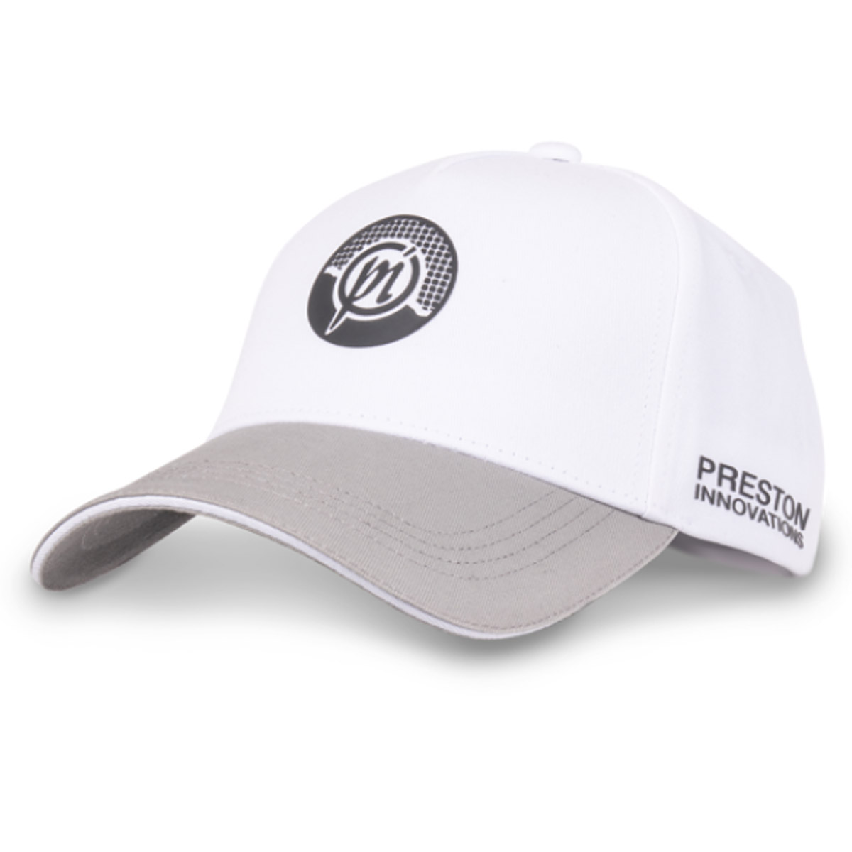 Preston Innovations White PI Logo Cap