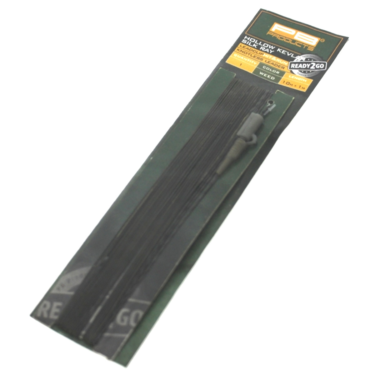 PB Products Ready2Go Kevlar Leadclip Knotless Leader Weed