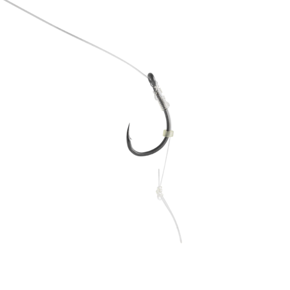 Korum Supersteel Grappler Hair Rigs Barbed 1 Meter