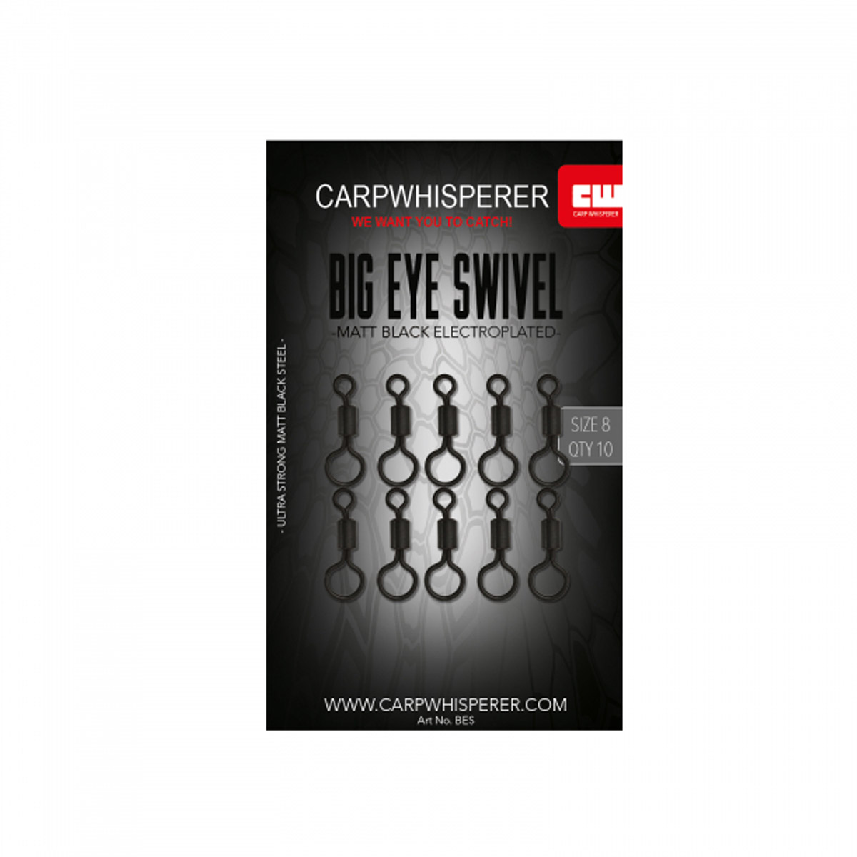 Carp Whisperer - Big Eye Swivels