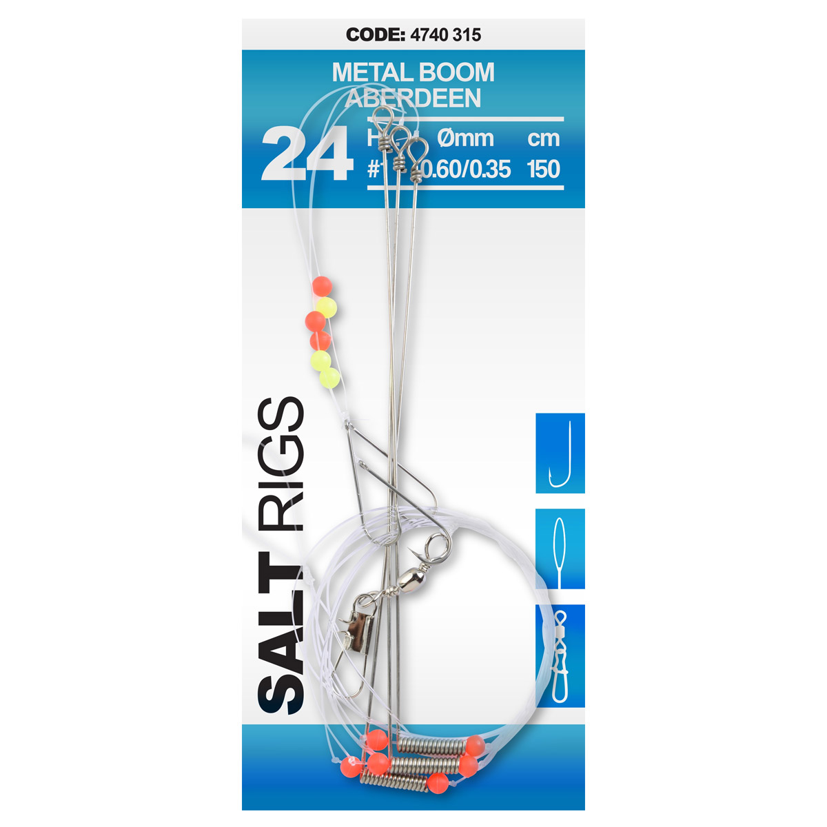 Spro 24 Salt Rig Metal Boom Aberdeen