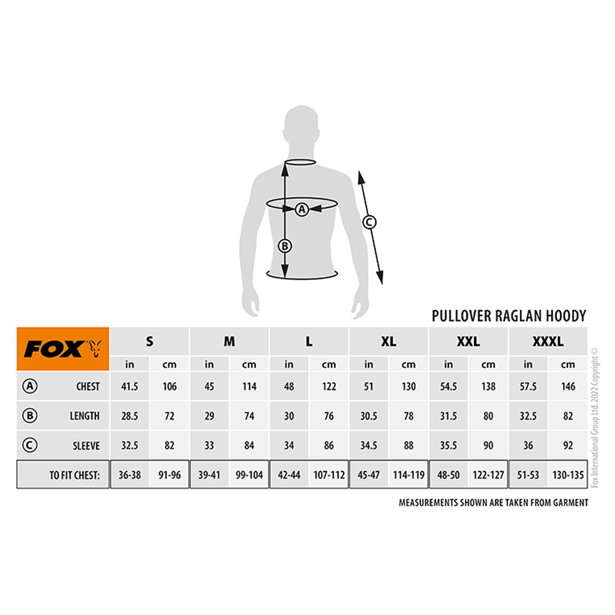 Fox Black Camo Raglan Hoody