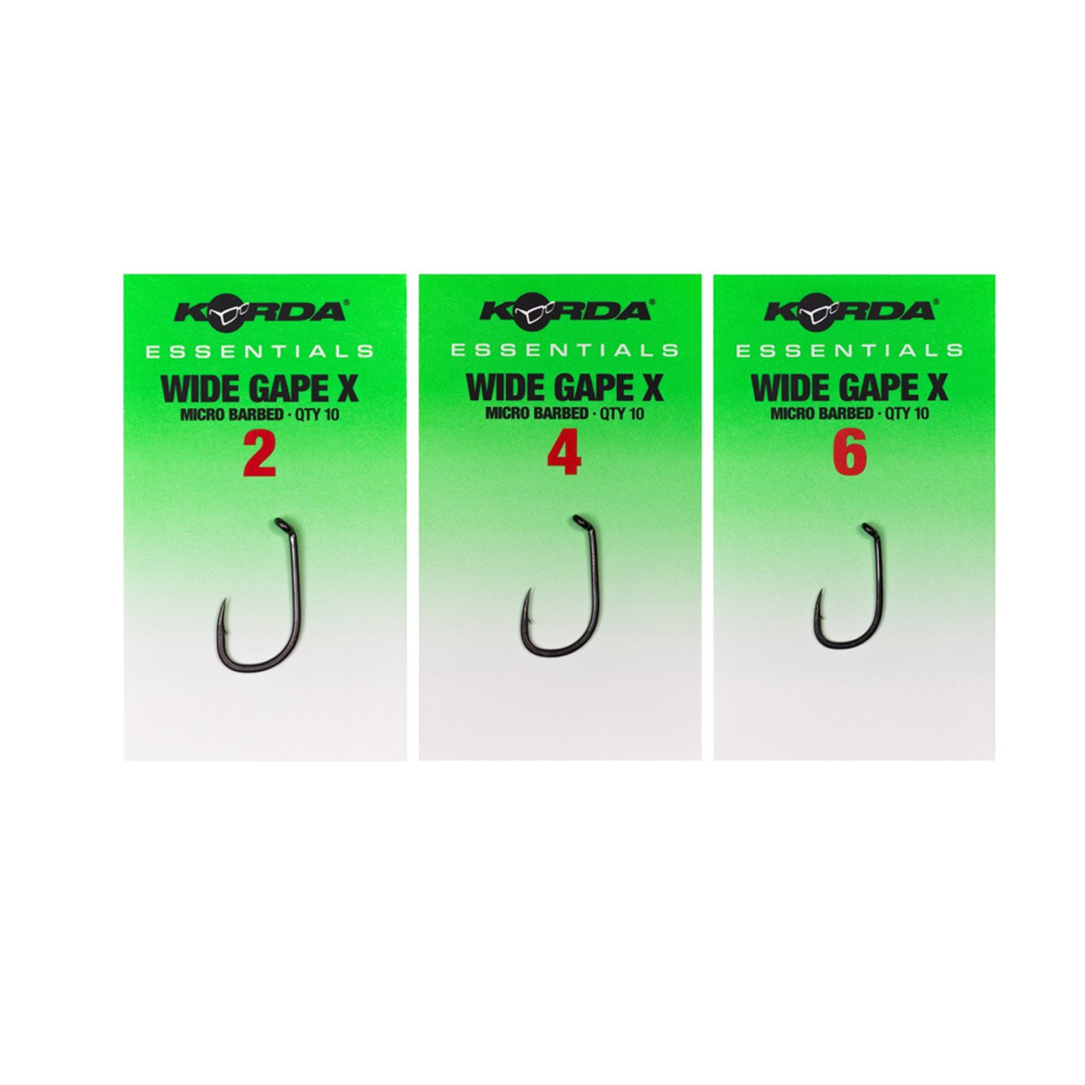 Korda Essentials  Wide Gape X Barbed