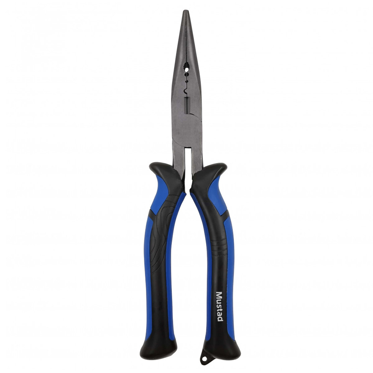 Mustad Blue Straight Nose Plier 8"