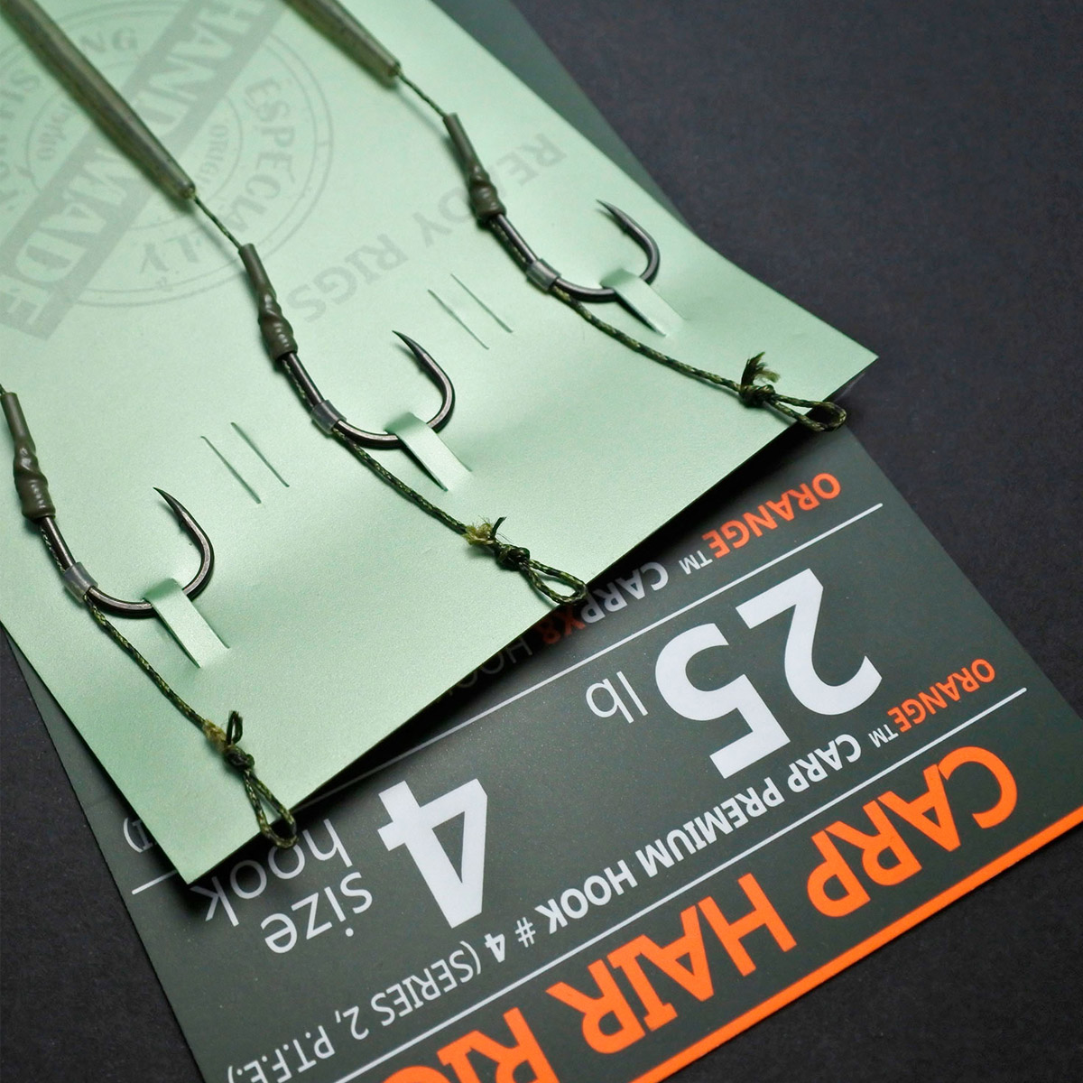 Orange Carp Hair Rigs Serie 2