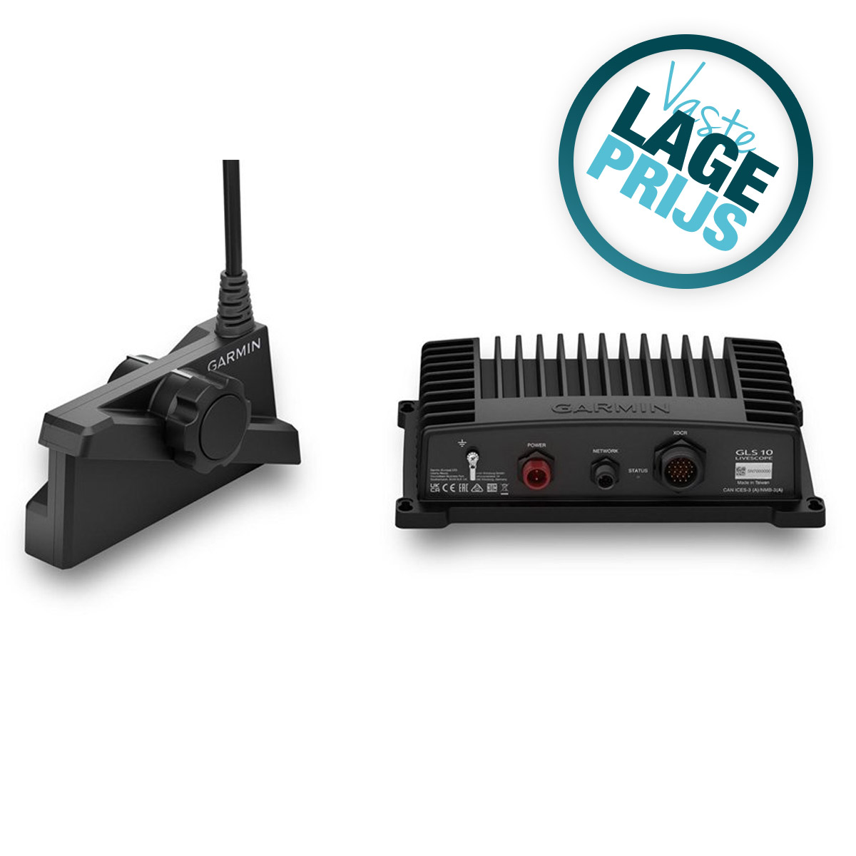 Garmin LiveScope™ Plus systeem met GLS 10™ en LVS34 transducer