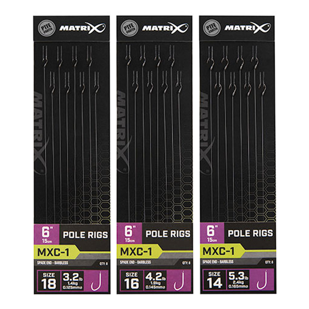 Matrix MXC-1 6" Pole Rigs