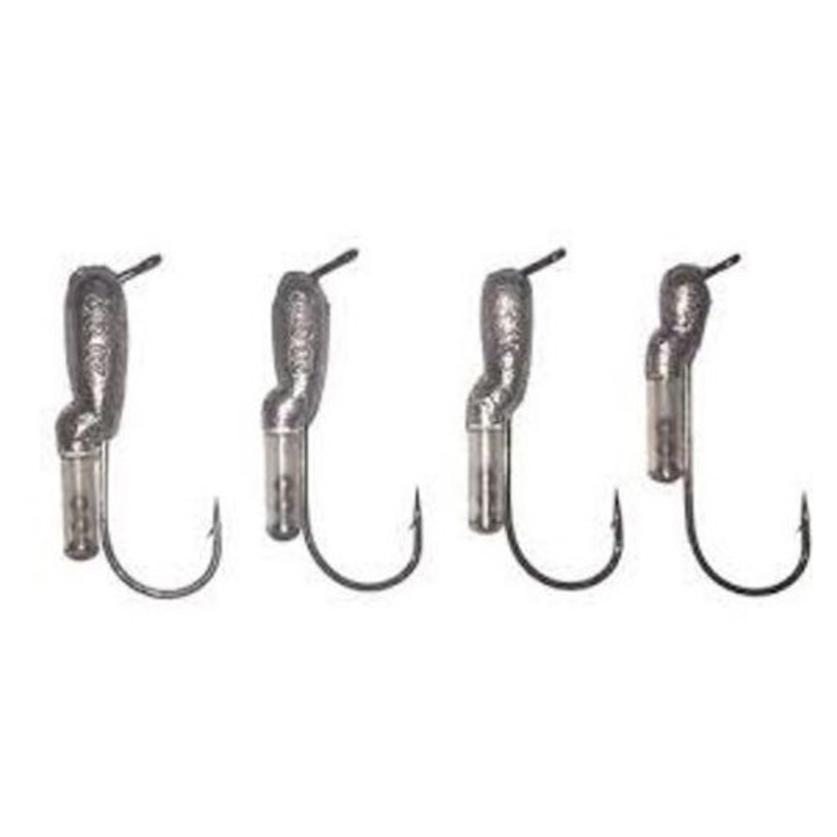 X Zone Tube Jig Head 60 Degree With Rattle Size 4/0