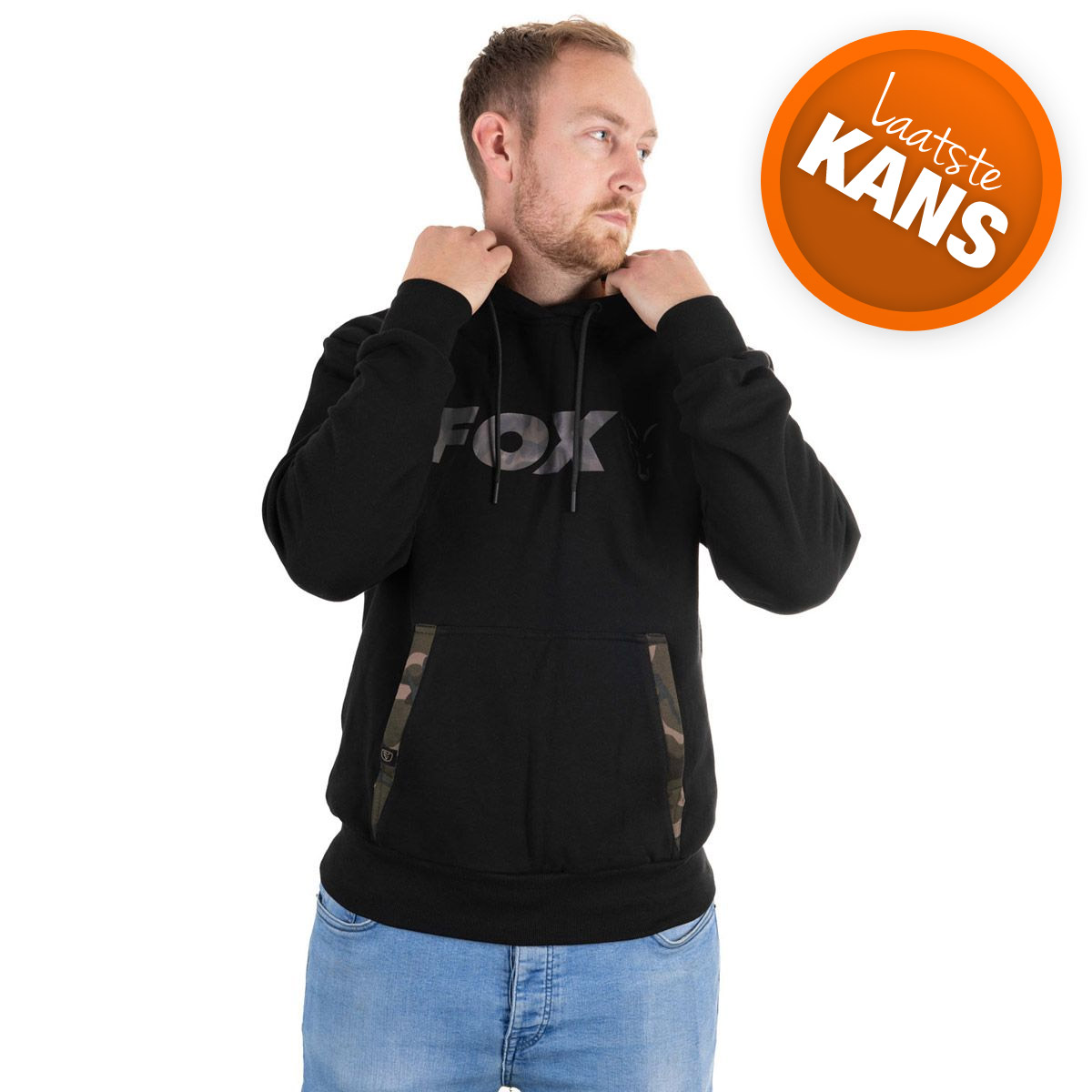 Fox Black/Camo Hoody