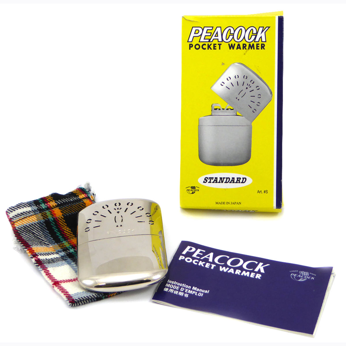 Peacock Benzine Handwarmer