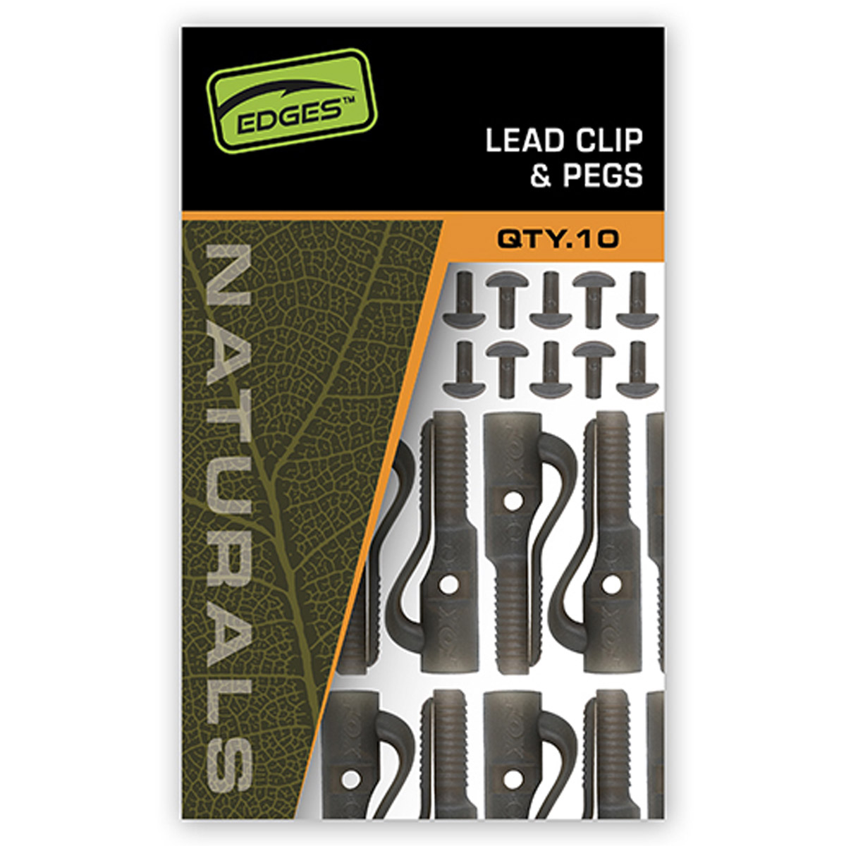 Fox Edges™ Naturals Lead Clip + Pegs