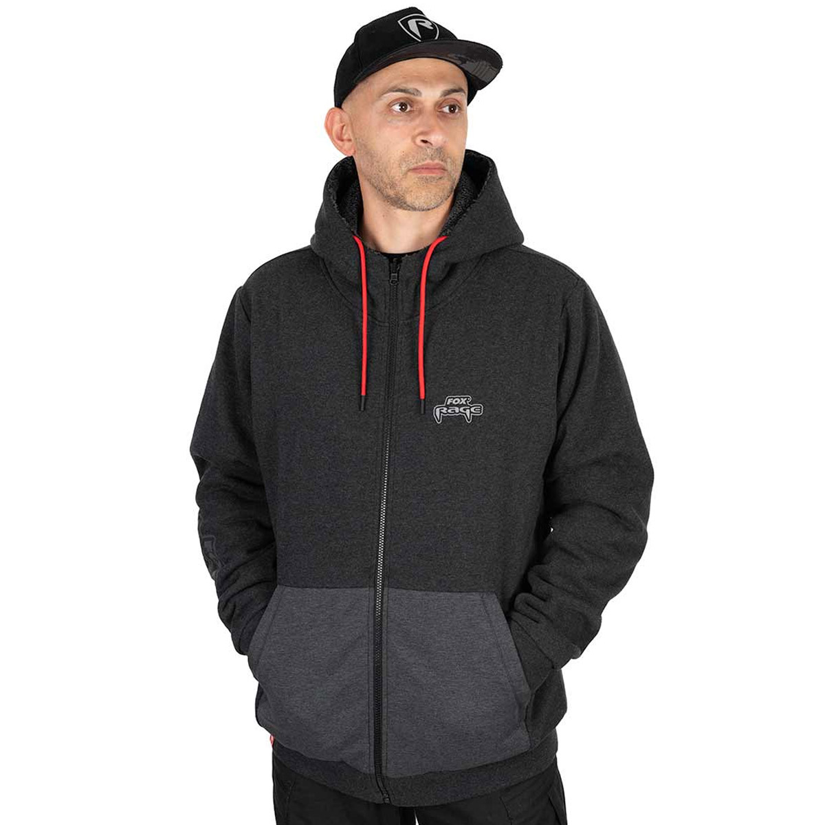 Sweat à capuche réversible Fox Rage Sherpa