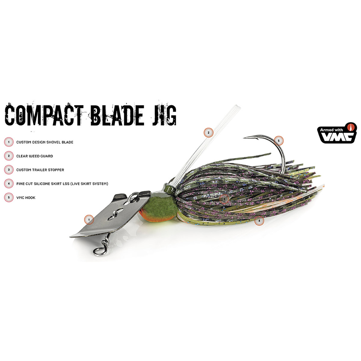 Molix Compact Blade Jig 10,5 grammes