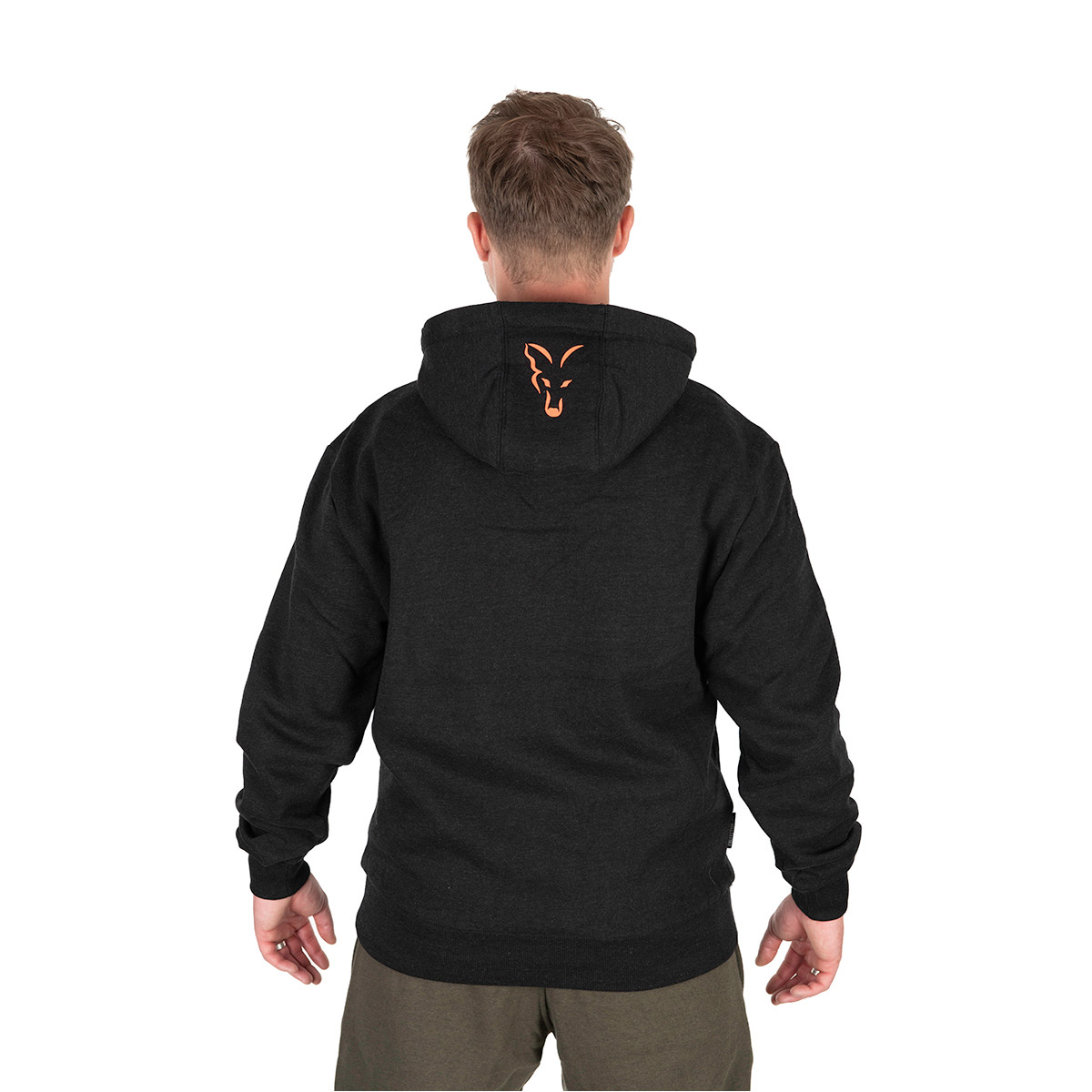 Fox Collection  Hoody Black & Orange