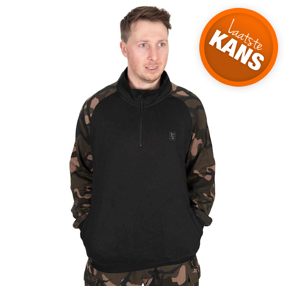 Fox Light Black/Camo QTR Zip