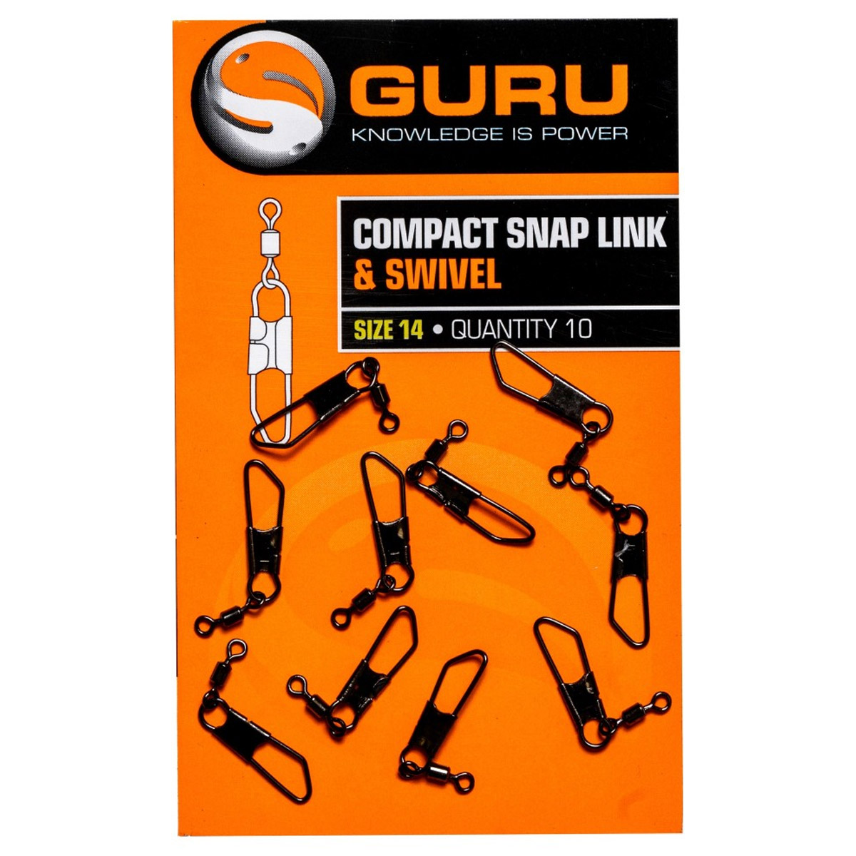 Guru Snap Link + Swivel Size 14