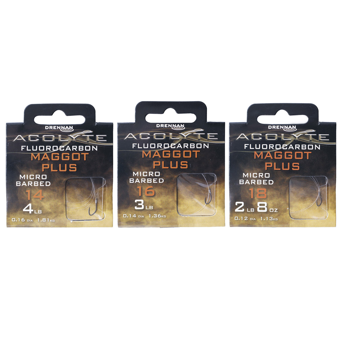 Drennan Acolyte Maggot Plus - Hooks To Fluorocarbon