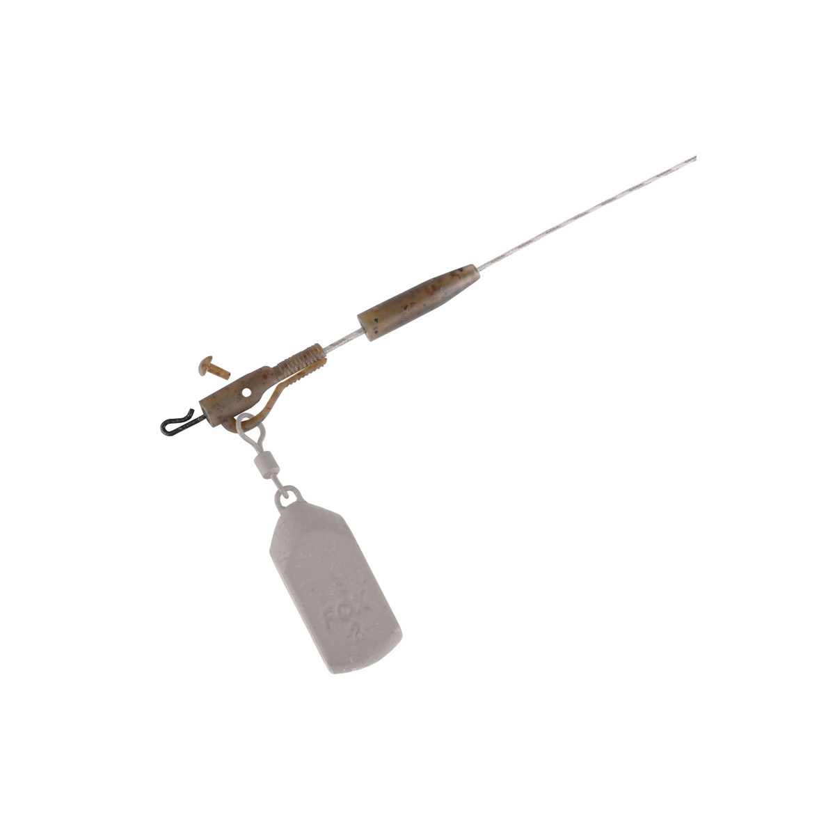 Kit de clips de plomb Fox EDGES CAMO POWER GRIP, taille 7