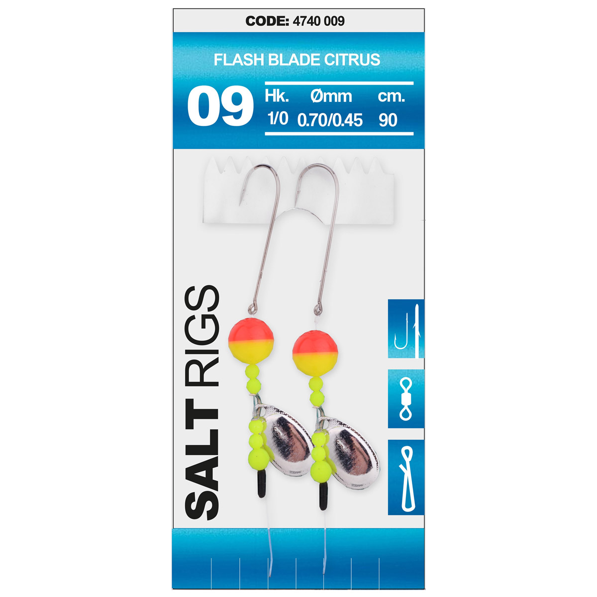 Spro 09 Salt Rig Blade Citrus