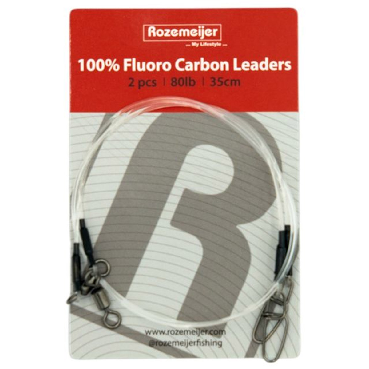 Rozemeijer 100% Fluoro Carbon Leaders 35 CM