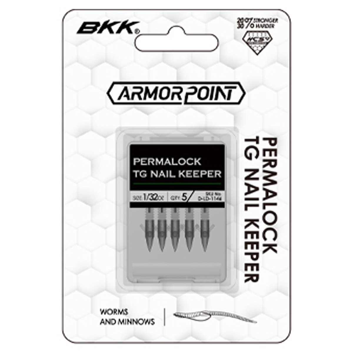 BKK Armor Point Permalock Tungsten Nail Keeper