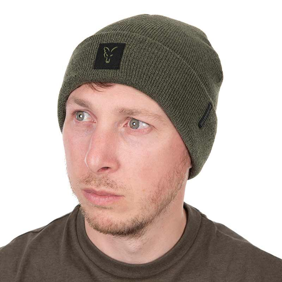 Fox Collection Beanie - Green/Black