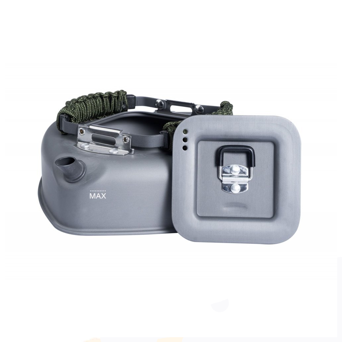 RidgeMonkey Square-Kettle Small - Paracord Edition