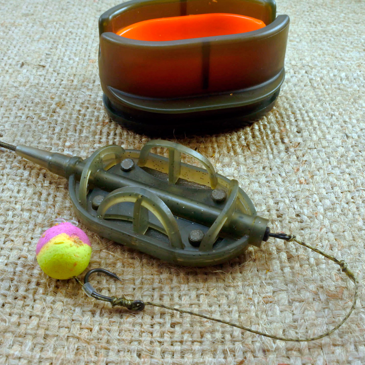 Orange Feeder Roomy Flat