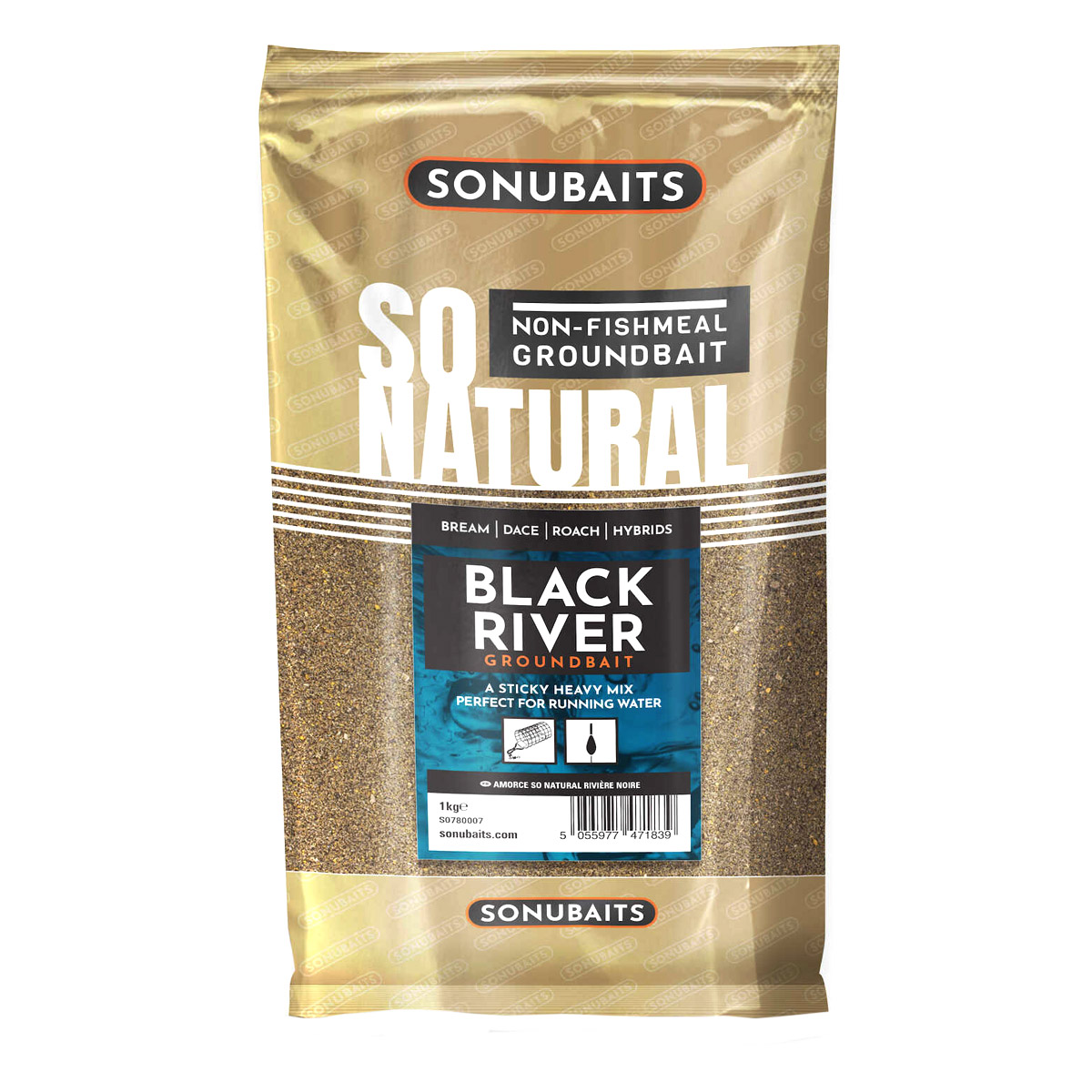 Sonubaits So Natural Black River 1 kg