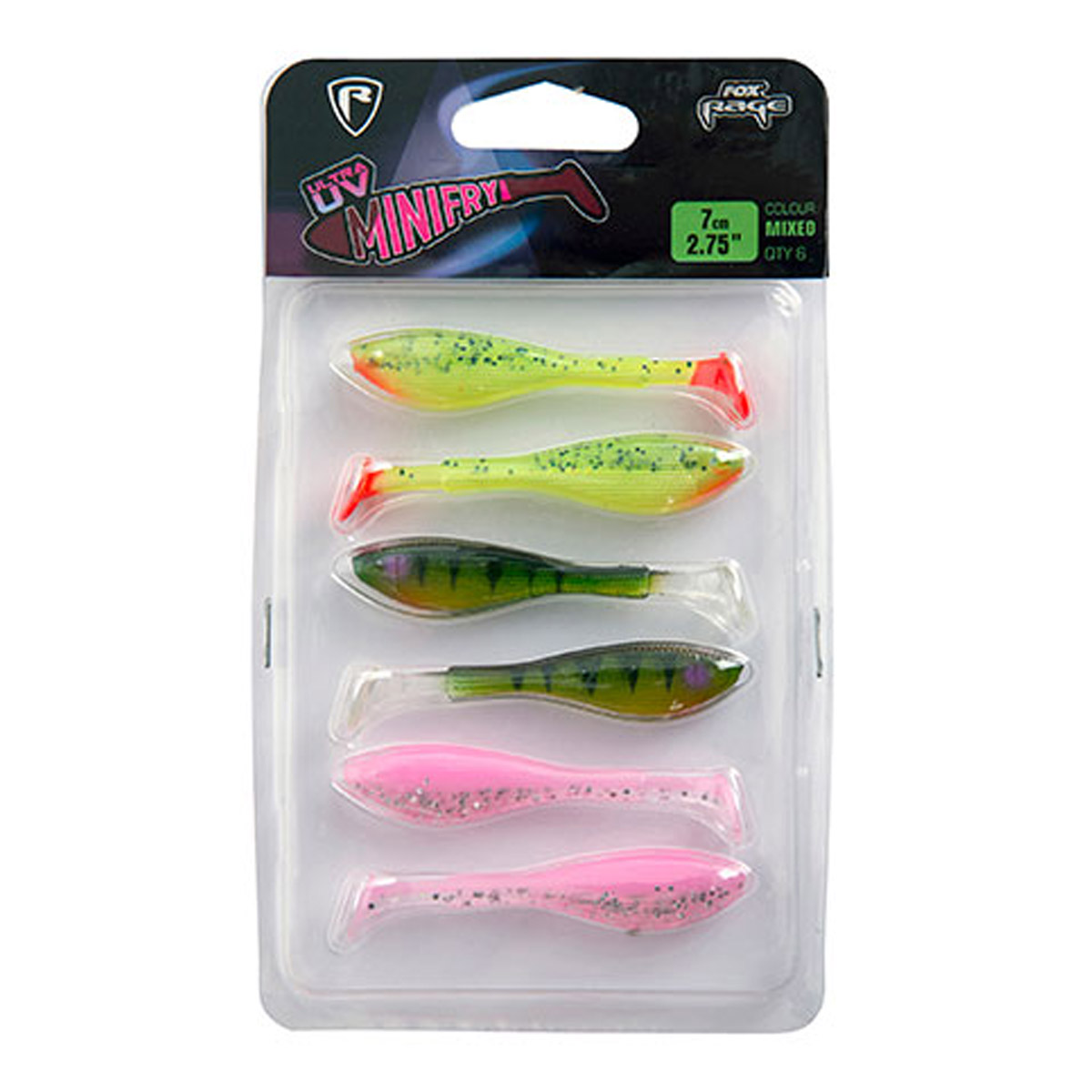 Fox Rage Mini Fry UV Mixed Colour Pack
