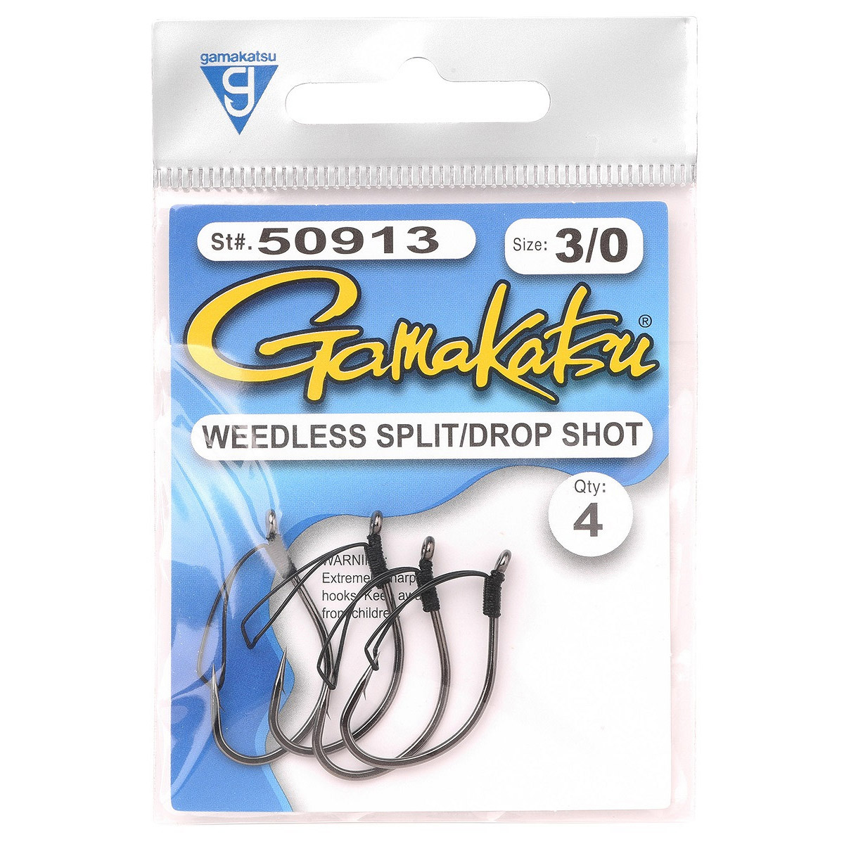 Gamakatsu Weedless Drop Shot Hook