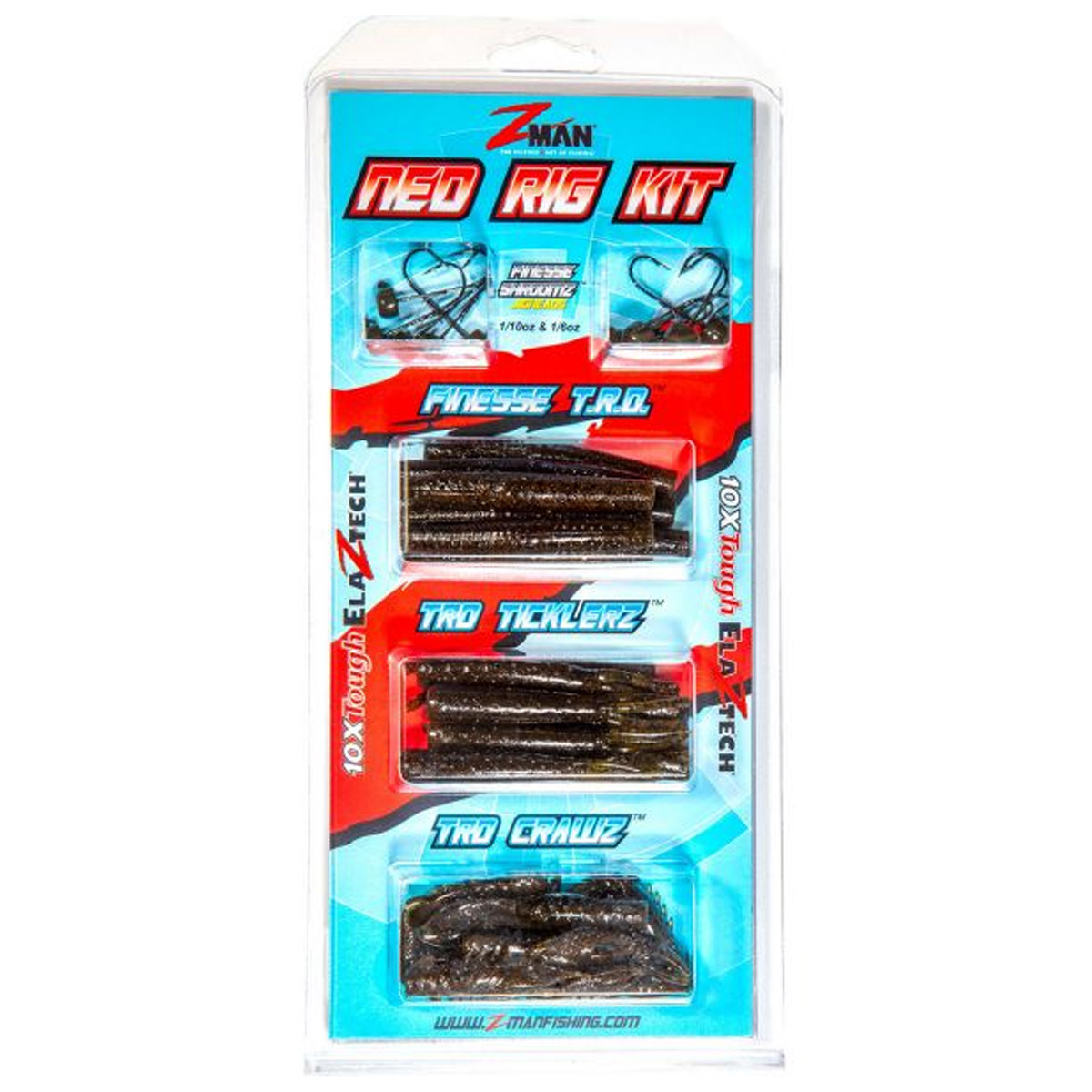 Zman NED RIG KIT - GREEN PUMPKIN