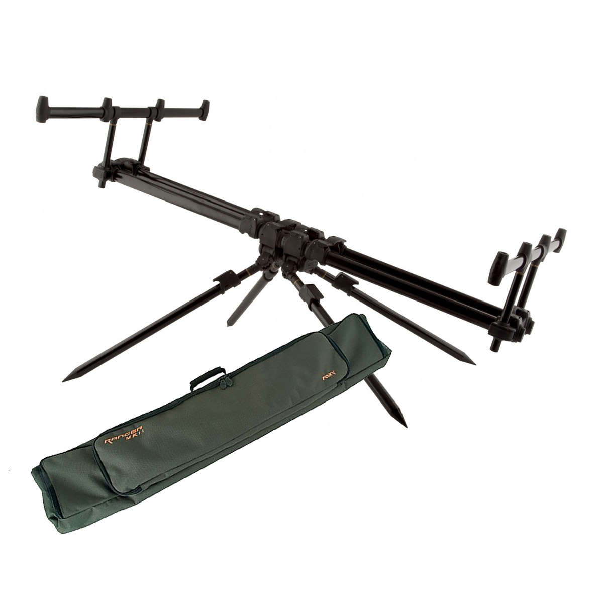 Fox Ranger MK2 3 rod incl case