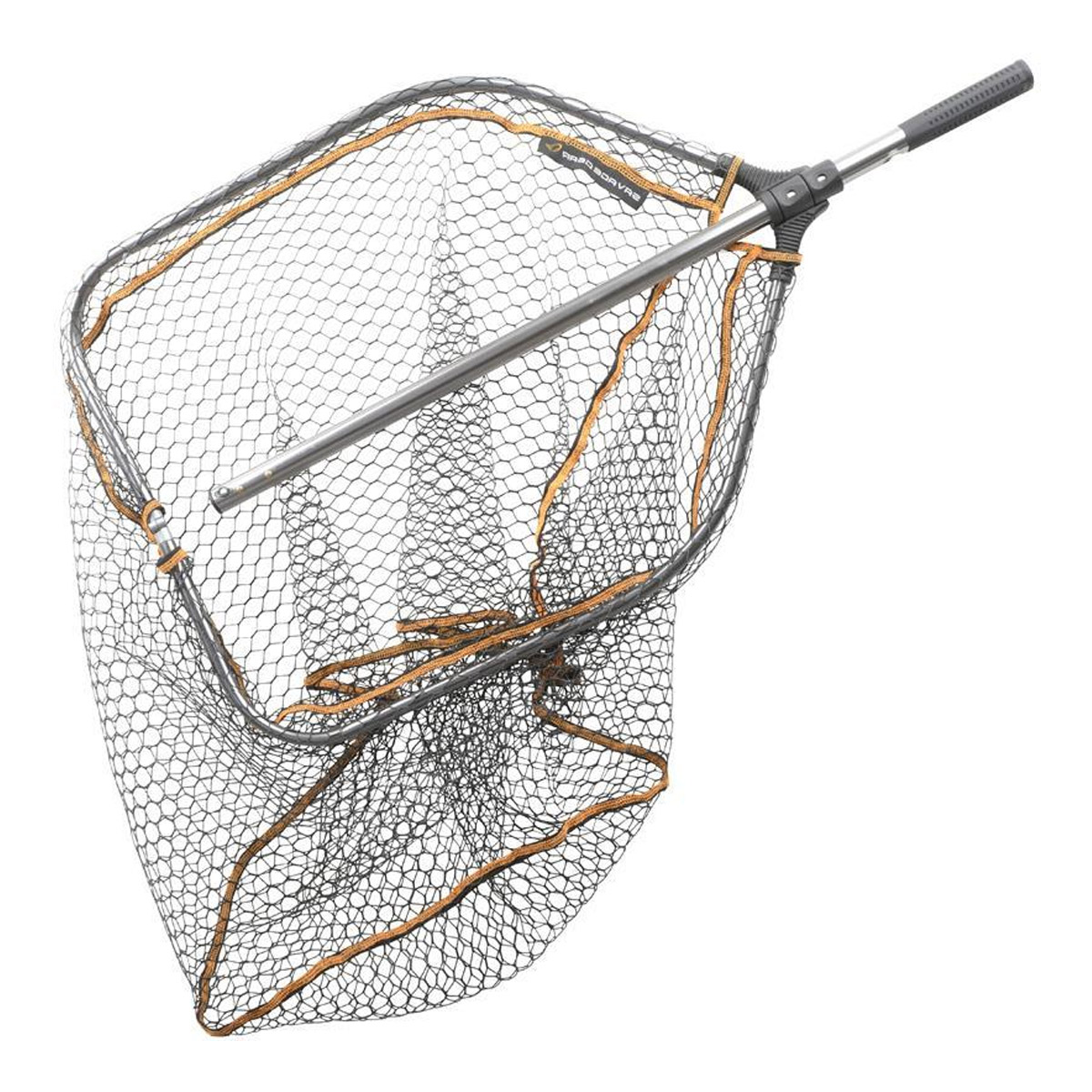 Savage Gear Folding Rubber Mesh Landing Net L