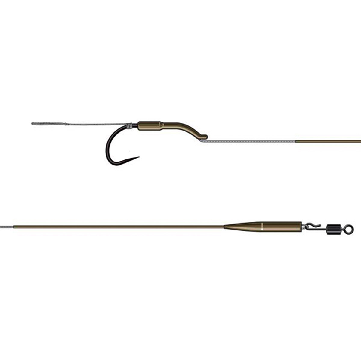 PB Combi Rig Soft Coated Barbless