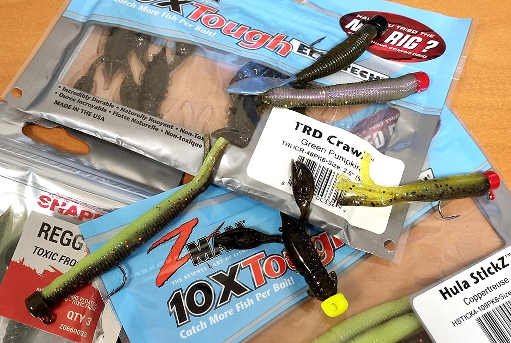 Producten van Zman voor de Ned Rig