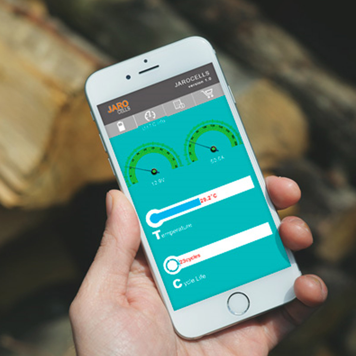 Jarocells Lithium Accu 12V50Ah