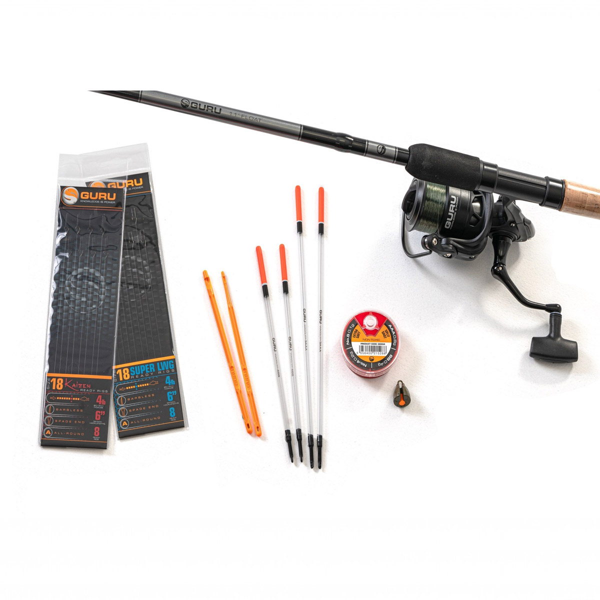 Aventus 11’ Natural Waggler Rod & Reel Combo