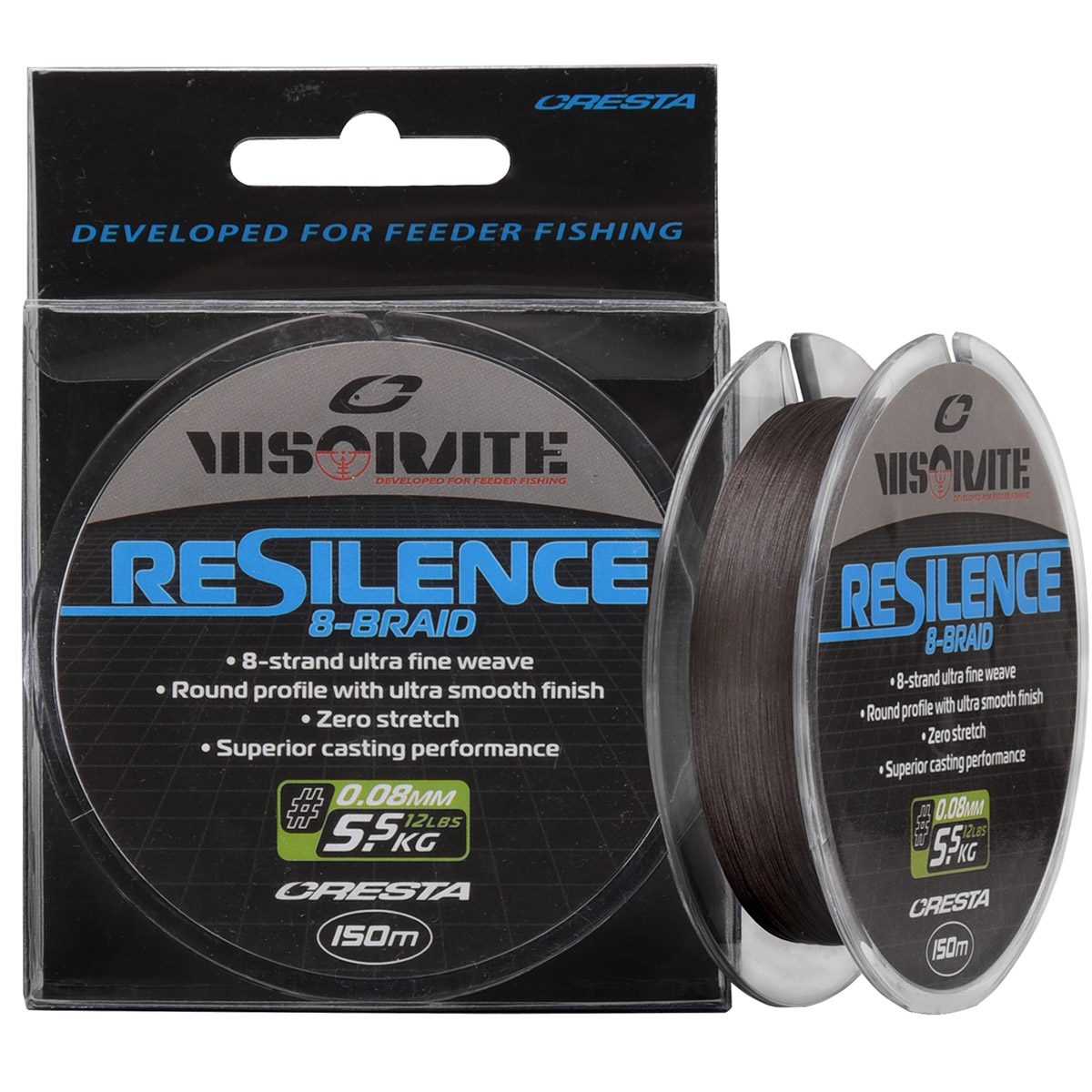 Cresta Visorate Resilence 8-Braid 150 Meter