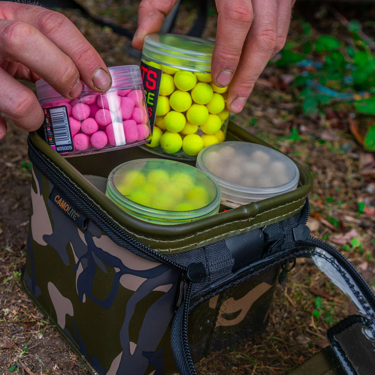 Fox Aquos Camolite Bait Storage L