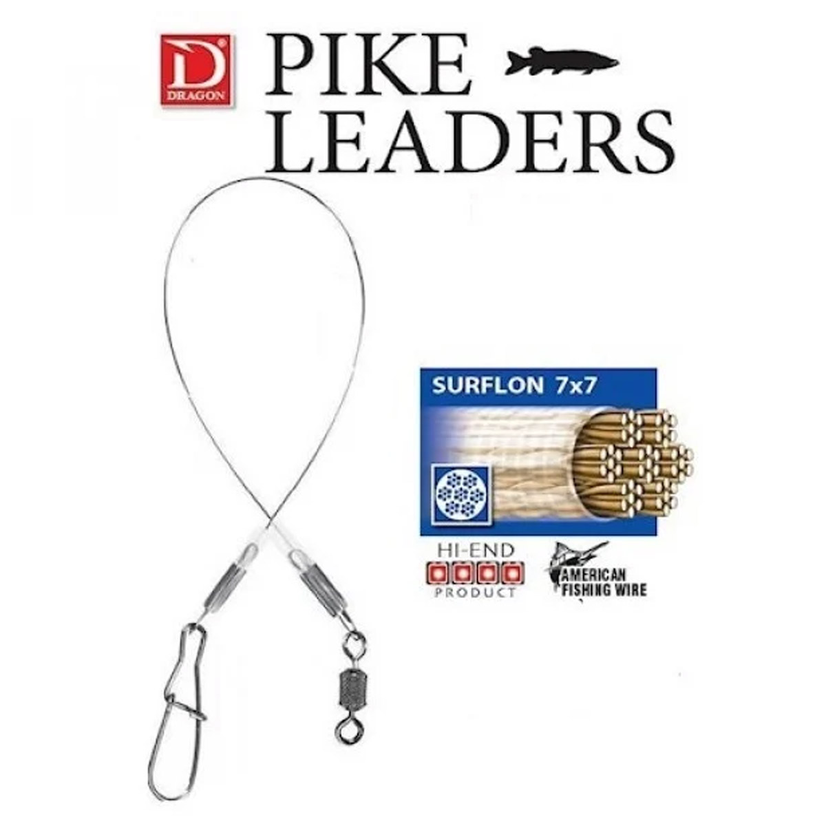 Dragon Surflon 7x7 Classic Leader 9 KG