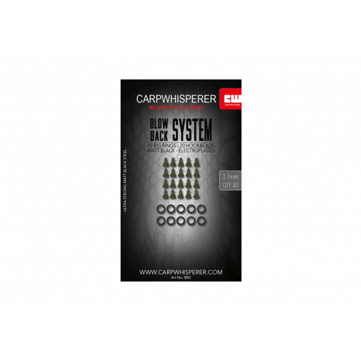 Carp Whisperer - Blow Back System Round Rig Ring