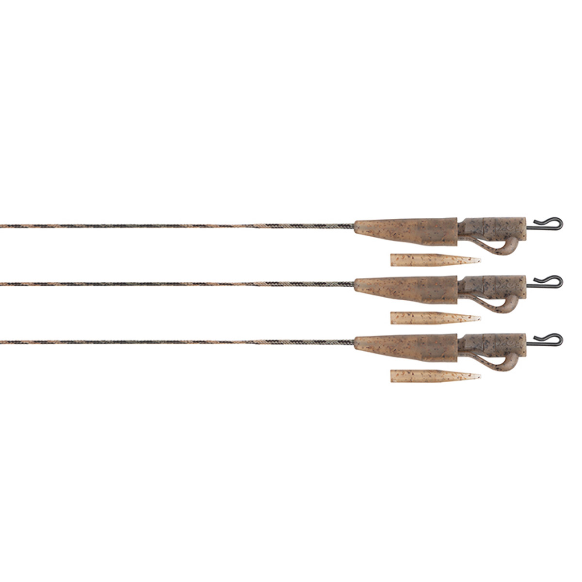 Fox Edges Camo Submerge Lead Clip Leaders 3pcs