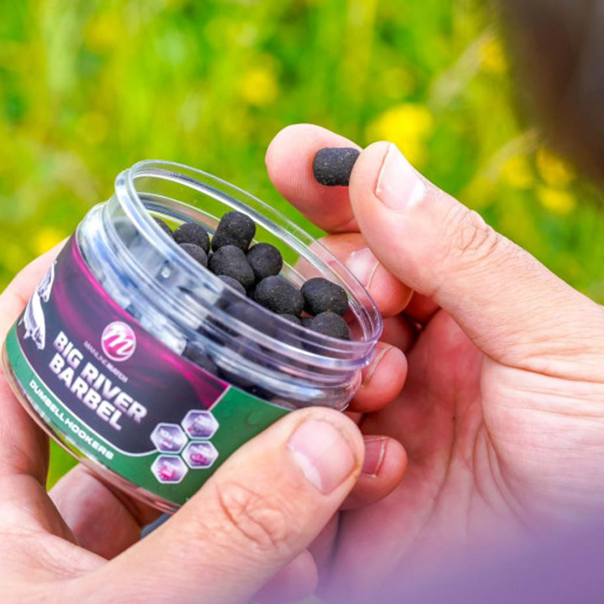Mainline Big River Barbel Dumbell Hookbaits