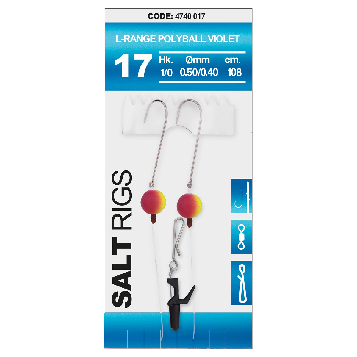 Spro 17 Salt Rig LR Polyball Violet