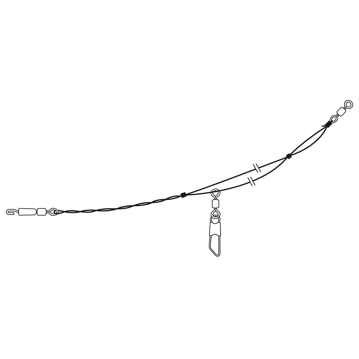 Spro Cresta Feederlink looped Ready to Use