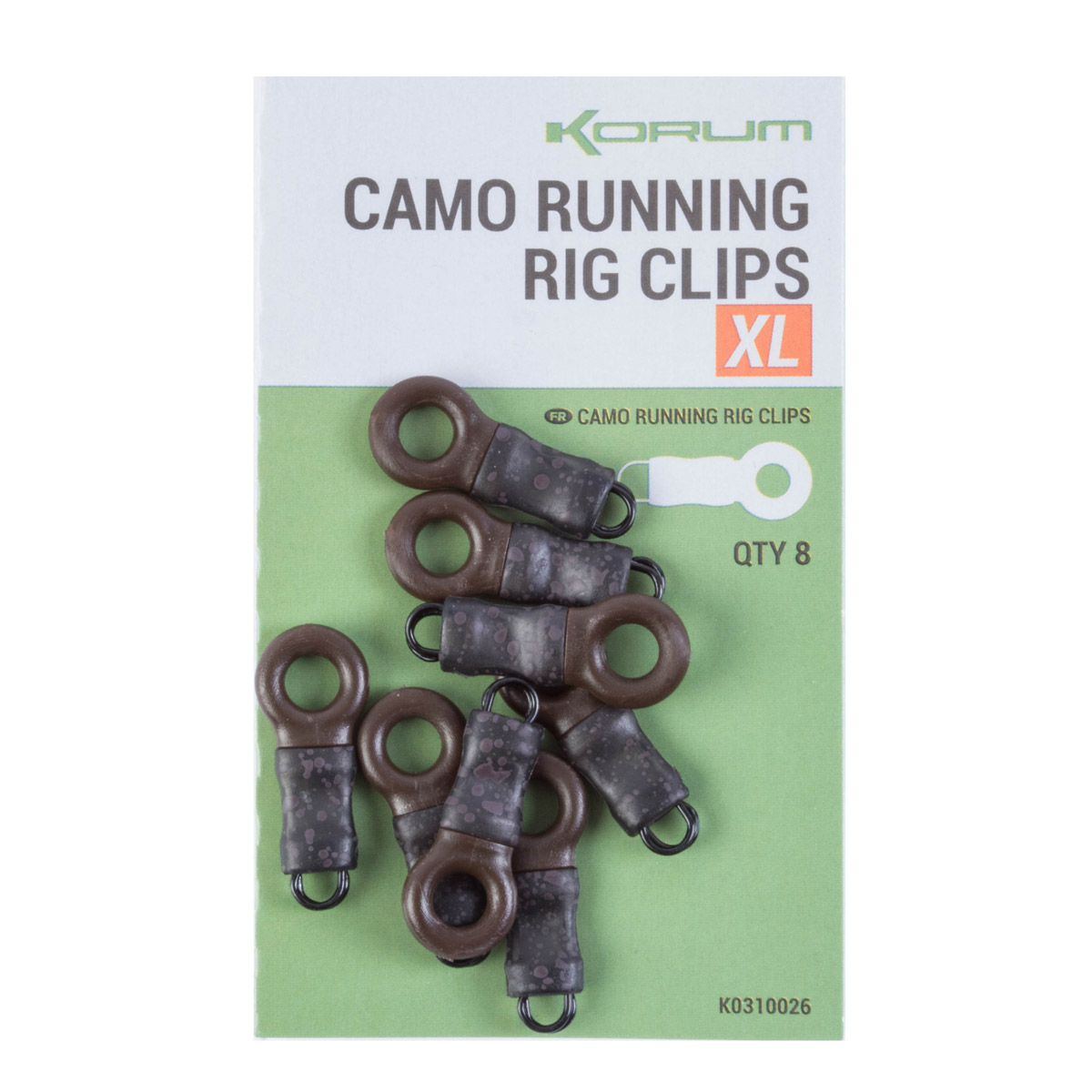 Korum Camo Running Rig Clips